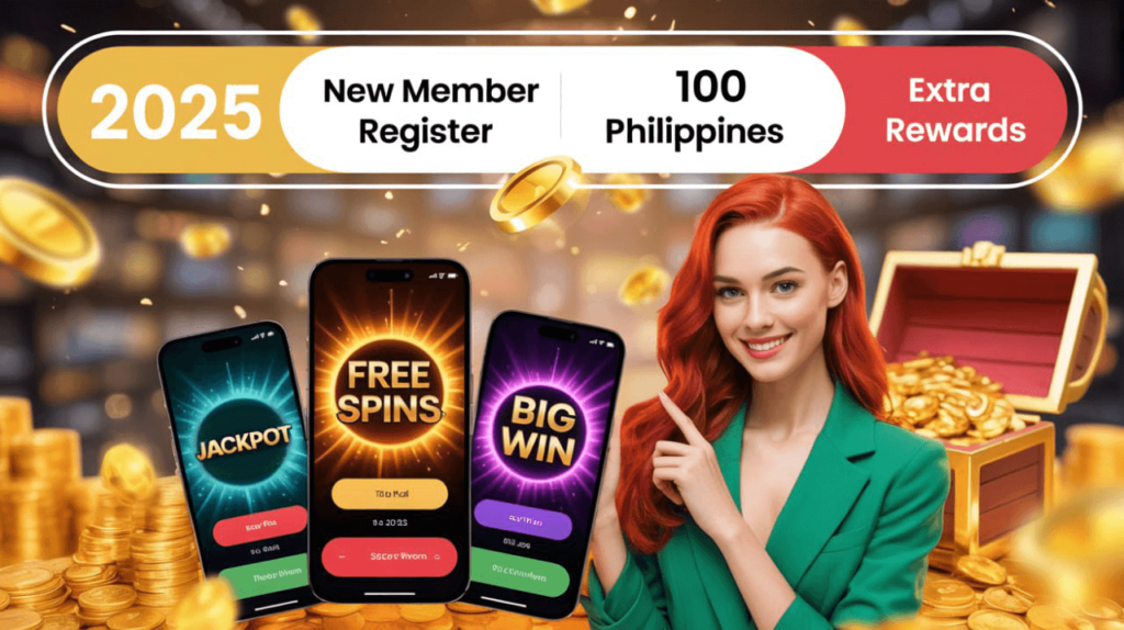 New Member Register Free 100 Philippines Extra Rewards