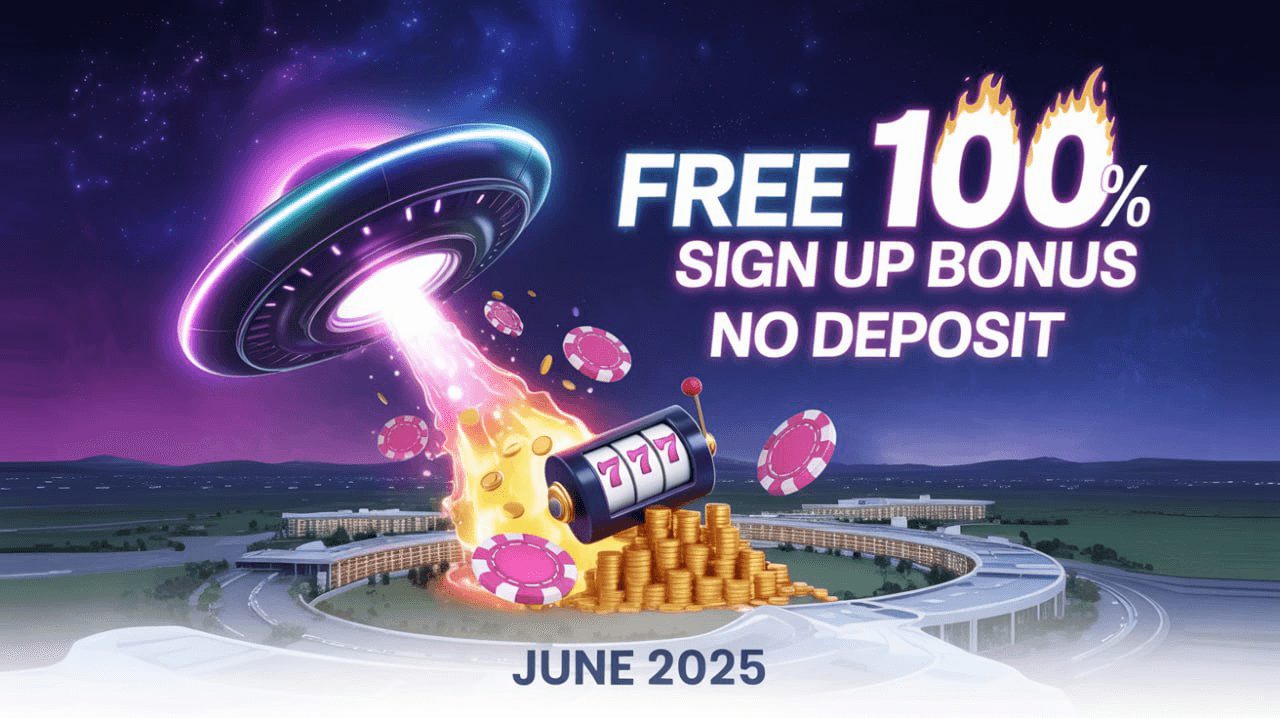 Free 100 Sign Up Bonus No Deposit – June 2025