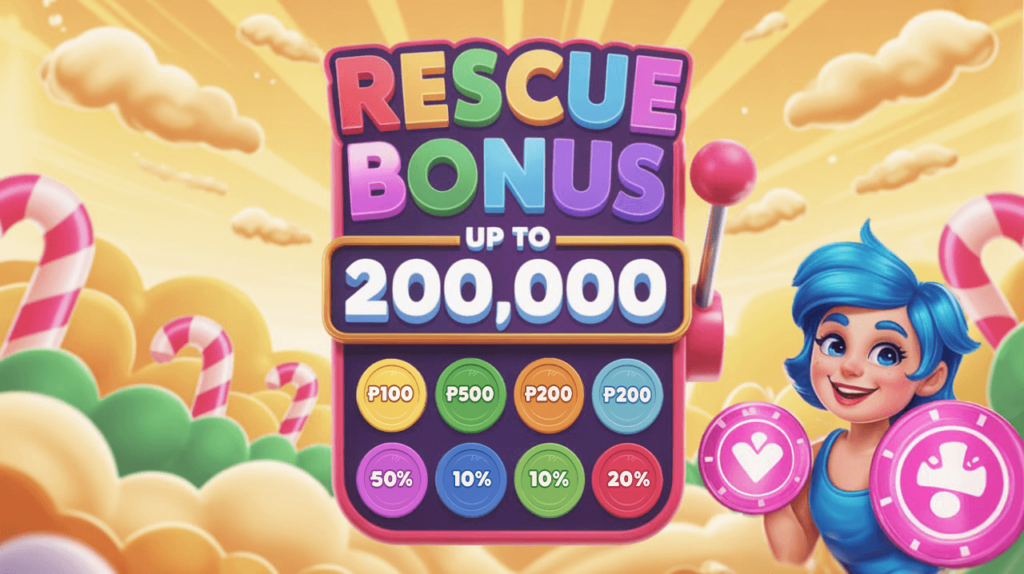 AAA JILI Casino Rescue Bonus Up to 200,000