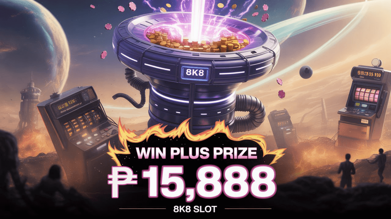 8k8 Slot Games Win Plus Prize ₱15,888