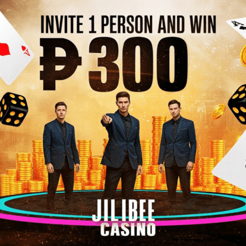 Jilibee – Invite 1 Person and Win ₱300